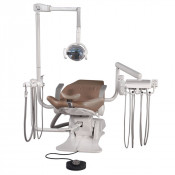 BDU-570 Swing mounted delivery with optional BDS-0050 Vac Pac and Clesta light on a B-50 chair
